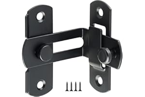 TINKBER 1 sztuka drzwi do stodoły, zamek kątowy, zasuwa do drzwi przesuwnych, rygiel ze stali nierdzewnej, antykradzieżowy zamek do drzwi przesuwnych, do stodoły, ogrodu, łazienki, garażu, drzwi okiennych na