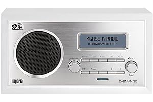 IMPERIAL DABMAN 30 Digitalradio (DAB+ / DAB / UKW, Aux In, inkl. Netzteil) weiß, Mono