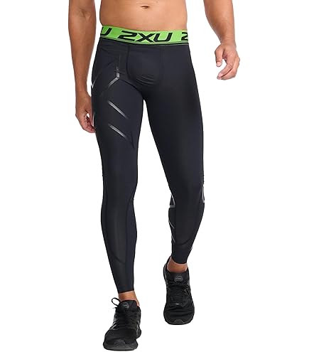 Collant Compressione 2XU Run Dash - Media Alta, Tasca, Riflettenti, Traspiranti - Foto 8