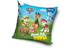 Carbotex Kopfkissenbezug Paw Patrol Great Job Pups 40x40