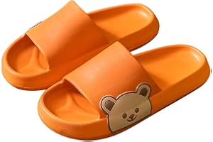 NIBESSER Ciabatte Estive Donna Uomo Ciabatte Nuvola Comode con Suola Spessa Sandali Ciabatte Mare Piscina Antiscivolo Pantofole con Orso Carine da Casa Traspiranti