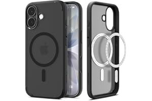Spigen Funda para iPhone 17, Ultra Hybrid MagFit Compatible con MagSafe - Negro Translúcido