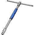 JPT 360° Rotation T Type Socket Wrench 1/2 (12.5mm) Detachable T-bar Spanner for Hex/Twelve Angle Socket Sleeve Tools