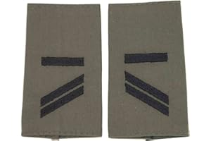 baum-m gmbh Rangschlaufen für die Deutsche Bundeswehr (Heer) oliv mit schwarzem Stick