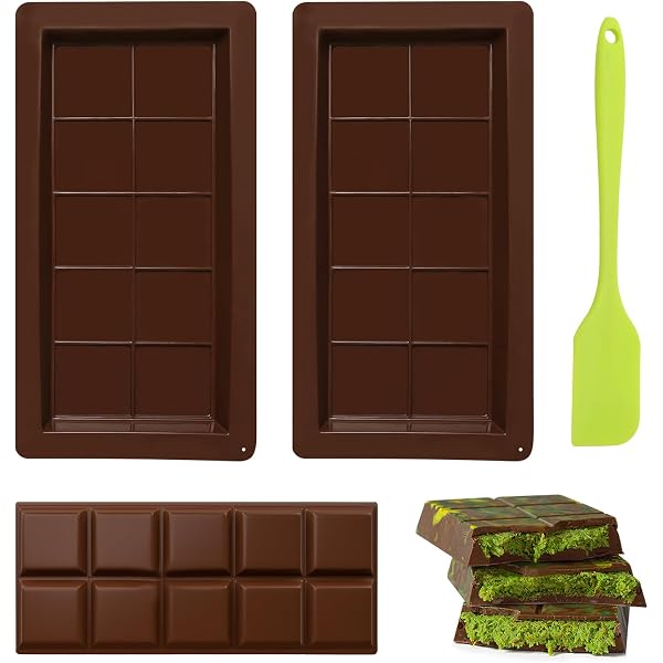 Stampo Per Cioccolato In Silicone Extra Profondo - 2 Stampi Dubai