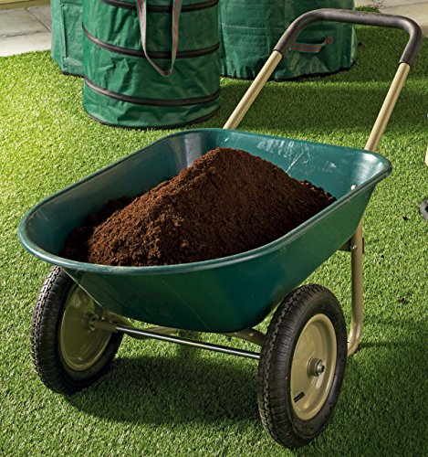 Rhyas Schubkarre mit 2 Rädern, 55 l - 2