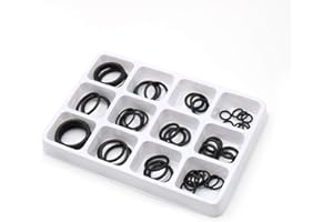 Joint Caoutchouc, LERANXIN 50 Pièces Joint Torique, 12 Tailles Étanchéité Joints de Rondelles Assortiment Set en Caoutchouc, Anneaux D'étanchéité pour Electroménagers, Roulement, Pompe
