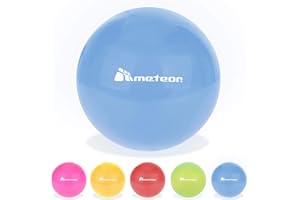 ‎METEOR Meteor Piłka gimnastyczna Piłka do ćwiczeń Piłka do zabawy gumowa piłka do skakania Mała piłka pilka gimnastyczna 20 cm Pilates Fitness piłka do fizjoteripii fizjoterapia ćwiczenia równoważne do ćwiczeń równowagi