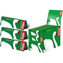 Swan Regular Size Cigarettes Rolling Machine + Green Regular Size Cigarette  Rolling Paper, 250 g : Amazon.co.uk: Everything Else