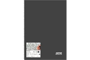 Artme Szkicownik A3, 30 arkuszy 160 g/m², oprawiony spiralnie, szkicownik portret
