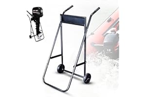 DCSYOG Carrello di trasporto per fuoribordo, motore da barca, trolley, motore fuoribordo fino a 70 kg