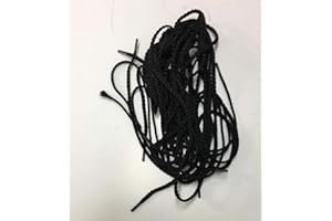 Bestdeals12 New 8ft & 10ft Sportspower Trampoline Black Tie Cords For Enclosure Netting