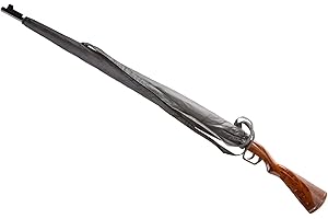 NICK AND BEN Regen-Schirm Stock-Schirm Sturm-Schirm Robust Gewehr-Schirm 103cm Verrückt!