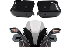 JT2D Motorrad Handprotektoren Schild Für H&onda Forza 350 300 Forza125 NSS350 Hand Schutzfolie Windschutzscheibe Zubehör (Color : Schwarz)