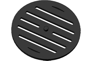 Kaminrost - Passend für Wamsler Kaminöfen inkl. Modellübersicht - Ascherost Kamin aus massivem Stahl - feuerfest & hitzebeständig - Kaminrost Feuerrost Kaminofen Rost [Ø 182x8 mm]