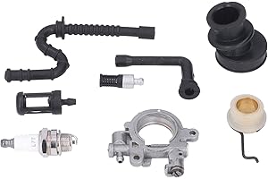 Boxwizard Set pompa olio sega a catena pompa olio vite vite vite candela kit 1127 640 3200 ricambio per motosega 029 039 MS290 MS310 MS390