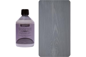 Teinture et vernis pour bois à base d'eau écologique Littlefair's- Gamme Pastel (500 ml, Gris Clair De Lune)