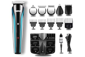 NOVA NG 1152 Cordless Rechargeable: 60 Minutes Runtime Multi Grooming Trimmer for Men ( Black or blue )