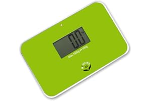 NEWLINE NY NewlineNY Lightest Step On Super Mini Travel Bathroom Scale, SBB0638SM-GN Green