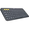 Logitech K380 Wireless Multi-Device Keyboard For Windows, Apple Ios, Apple Tv Android Or Chrome, Bluetooth, Compact Space-Sav