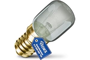 VIOKS Lampy do piekarników AEG, Bauknecht, ZANUSSI, lodówek, parowarów – 25 sztuk do lodówki, żarówka do piekarników i kuchenek