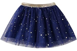 Topgrowth Gonna Tulle Bambina Ragazze Vestito da Principessa Paillettes di Stelle Festa Vestito da Ballo Balletto Gonne Tutu
