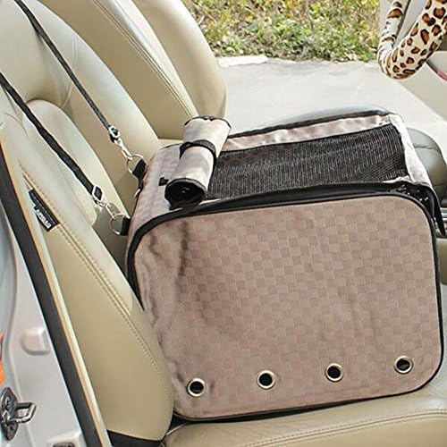 Car Dog Cat Bag Collapsible Waterproof Oxford Cloth Portable Pet Package