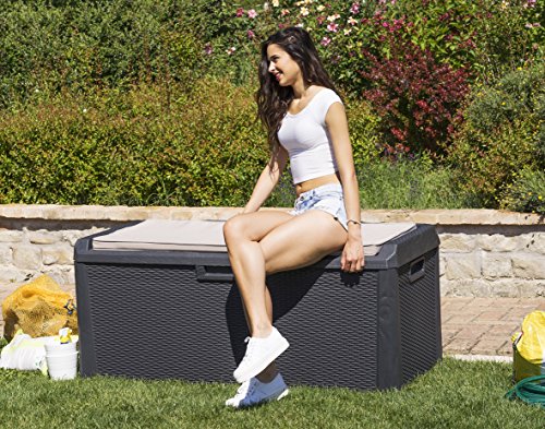 TOOMAX Art. 157 KissenBox Santorini Plus, 148 x 72 x 64 cm, anthrazit - 7