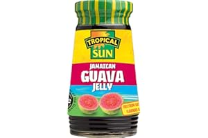Tropical Sun Guava Jelly, 340 g (Glass jar), Award Winning, Made in Jamaica