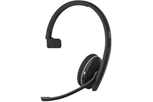 EPOS I SENNHEISER Adapt 231 - Adapt 200 Series - Auricular - On-Ear - Bluetooth - Inalámbrico - Adaptador USB-C a través de Bluetooth - Negro - Certificado para Microsoft Teams, Optimizado para UC