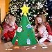 Produktbild Bageek Weihnachtsbaum DIY,Fansport DIY Weihnachtsbaum Dekoration Abnehmbare Weihnachtsbaum Weihnachten Geschenk für Kinder Kinder Dekorationen Wand Hänge Weihnachten Kit