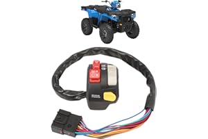 Taesayl Interruttore faro sul manubrio sinistro 4013074 per Polaris Scrambler 500 850 1000 Trail Blazer 330 Sportsman 500 550 570 850 interruttore manubrio 4012435