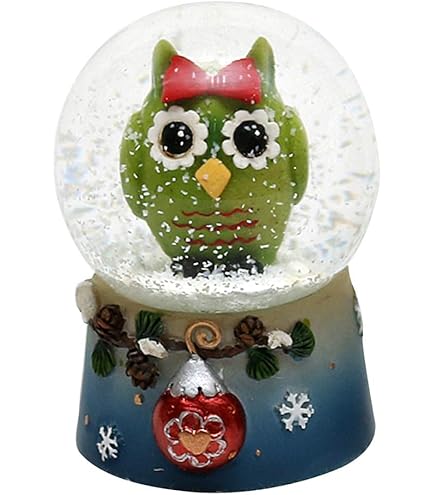 Schüttelkugel Love Panda 6.5cm - weiß - Deko-Zubehör