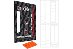 CNCLOL Protezione Telaio Bici,Pellicola Protettiva Telaio per MTB/Bici Gravel/ebike/Bici da Corsa/Enduro/Downhill, Adesivi Telaio Protezione Bicicletta Opaco, Trasparente, Protezione Avanzata.