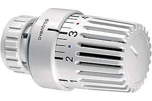 Termostato de Oventrop con posición en 0