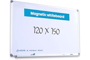 Lavagna cancellabile 120x150 cm con cornice di Vivol - White board e lavagna da muro - Magnetica