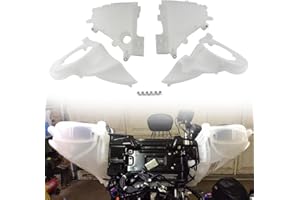 FINMOKAL Carénage intérieur non peint pour Harley Touring Electra Street Glide Ultra Limited Tri Glide 2014-2022 (sauf Road King, Road Glide)