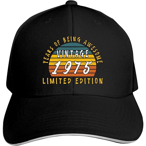 Personalized 1962 Vintage Baseballkappe - Coole Retro Mütze Für Papa