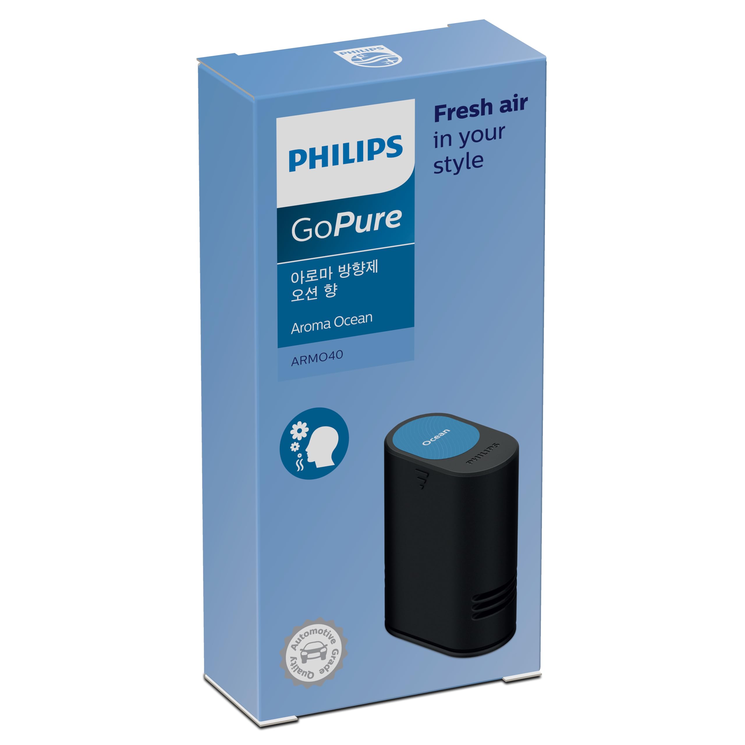 Philips Aroma Ocean Cartridge for GoPure Style 7611 Car Air Purifier