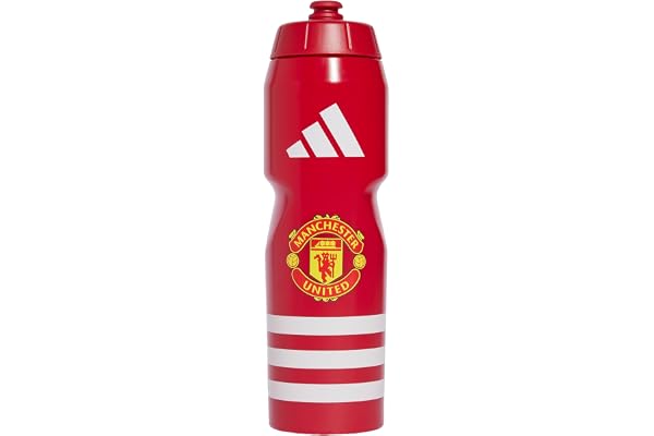 adidas unisex - vuxen Mufc - Manchester United Bottle Bottle, mufc red/white, One Size