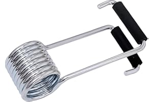 YOUNG WOLF 4 Stück Universal-Feder-Türschließer, Schmetterlingsfeder mit Gummi-Stoßstangen