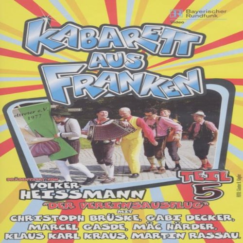 Preisvergleich Produktbild Kabarett aus Franken, Teil 5: Der Vereinsausflug [VHS]