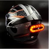 Kask Arkası Uyarı Led Işığı - Kask Ledi - Gece Kask Ledi