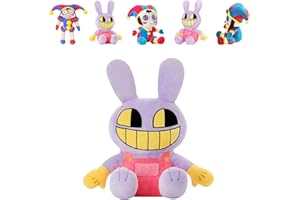 May Huang The Amazing Digital Circus Plush, The Digital Circus Plush, Pomni and Jax Plush, Plusz klaunów, Joker, Plush Toys for Circus Clowns, prezenty dla dzieci, dorosłych fanów (B)