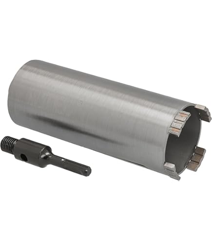 Couronne De Forage Diamantée UNC 1¼" 51mm, Avec SDS Plus, Foret