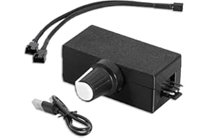 AYWHP PWM Drehzahlregler 4 Pin PWM Lüftersteuerung PWM Controller USB Typ-C Stromversorgung fan controller DIY Wasserkühlungsoption