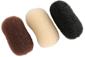 Uonlytech 3Pcs Bump It Up Volume Base Set Spugna Volume Urto Inserti Basi Bump Up Pettine Clip per Le Donne FAI DA TE Acconciature