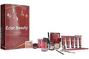 TILZ Éclat Beauty Advent Calendar 2024 -Makeup Advent Calendar 2024, Christmas Gifts For Women, Advent Calendar 2024 Women, Teenage, Girls Advent Calendar, Make Up Gift Set Women Adult Beauty Skin Care