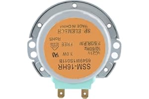 ZERODIS Motor de plato giratorio de microondas apto para horno de microondas LG serie SSM-16HR 6549W1S011B Motor de plato giratorio de horno microondas AC 21V