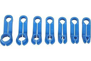 ‎QIILU Qiilu Werkzeug Zum Entfernen der Kraftstoffleitung, 7 Teile/Satz Wechselstrom-Kraftstoffleitungstrennwerkzeug für Ford mit Automatikgetriebeleitungen